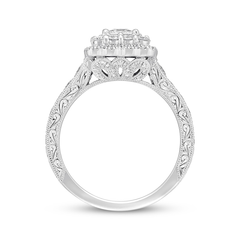 Neil Lane Diamond Engagement Ring 1-3/8 ct tw 14K White Gold