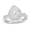 Neil Lane Diamond Engagement Ring 1-1/2 ct tw 14K White Gold