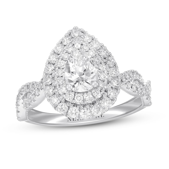 Neil Lane Diamond Engagement Ring 1-1/2 ct tw 14K White Gold
