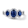 Thumbnail Image 3 of Neil Lane Sapphire Engagement Ring 1/2 ct tw Diamonds 14K White Gold