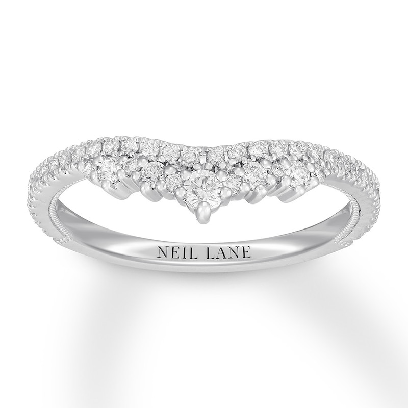 Neil Lane Diamond Wedding Band 1/3 ct tw 14K White Gold