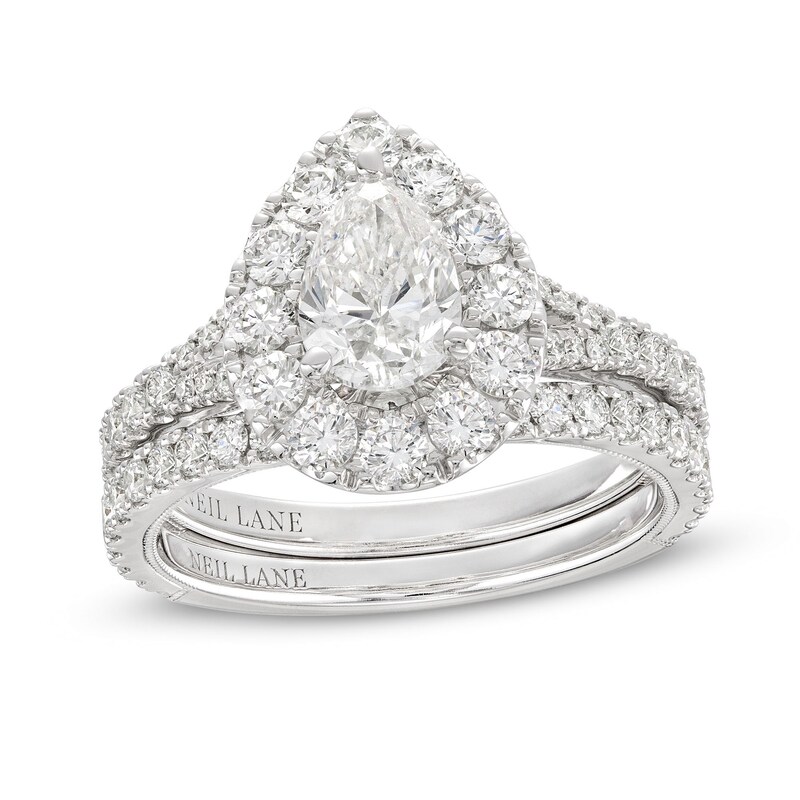 Neil Lane Diamond Bridal Set 2-1/4 ct tw 14K White Gold
