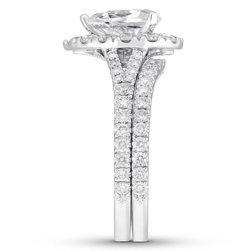 Neil Lane Diamond Bridal Set 2-1/4 ct tw 14K White Gold