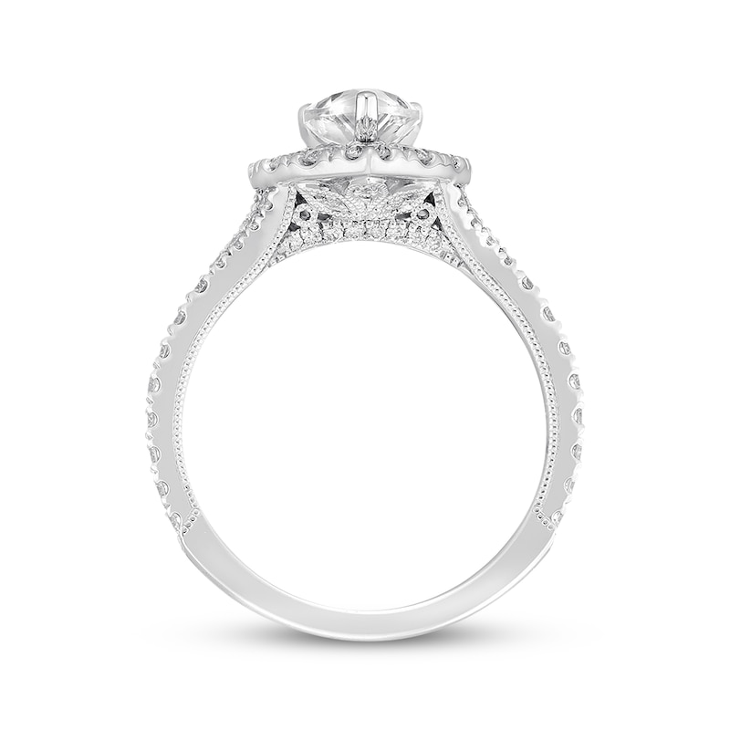 Neil Lane Diamond Engagement Ring 1-7/8 ct tw 14K White Gold