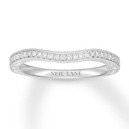 Neil Lane Diamond Wedding Band 1/5 ct tw 14K White Gold