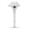 Thumbnail Image 3 of Neil Lane Diamond & Sapphire Engagement Ring 1 ct tw 14K White Gold