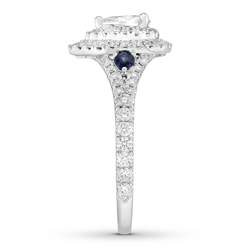 Neil Lane Diamond & Sapphire Bridal Set 1-1/3 ct tw 14K White Gold | Kay