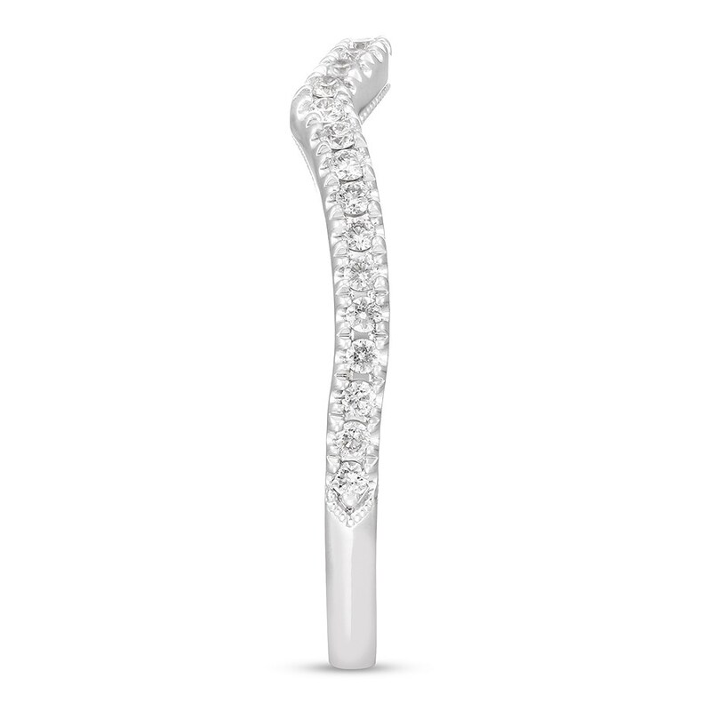 Neil Lane Diamond Wedding Band 1/5 ct tw Round 14K White Gold