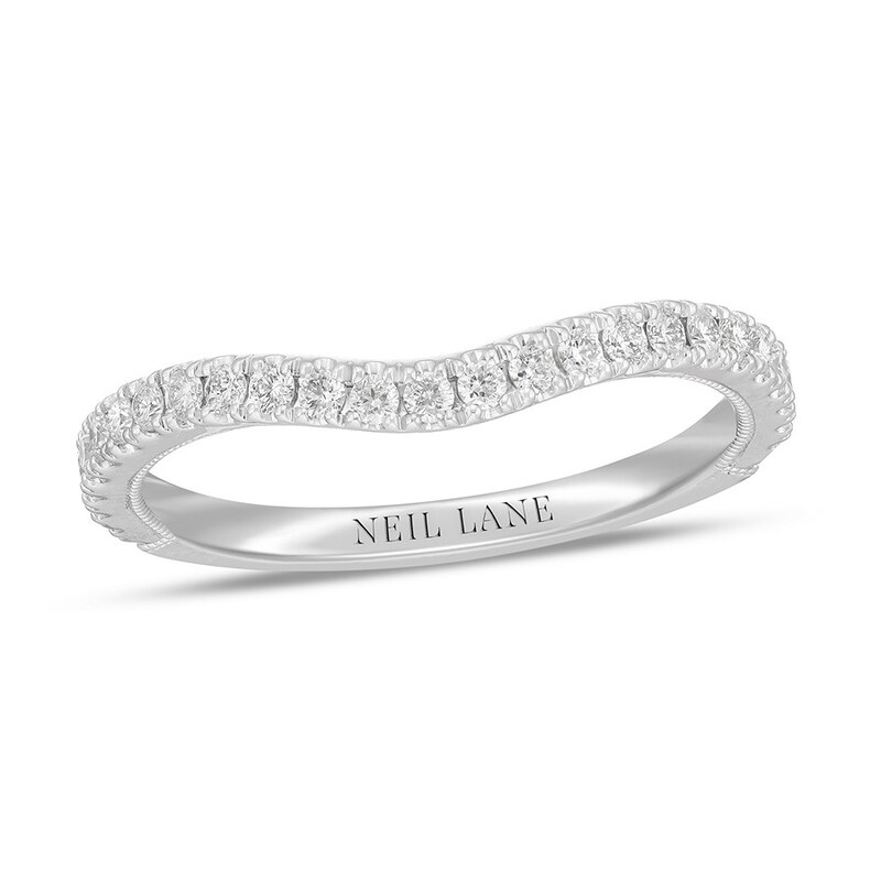 Neil Lane Diamond Wedding Band 1/3 ct tw 14K White Gold
