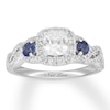 Thumbnail Image 0 of Neil Lane Sapphire Engagement Ring 1-1/8 cttw Diamonds 14K Gold