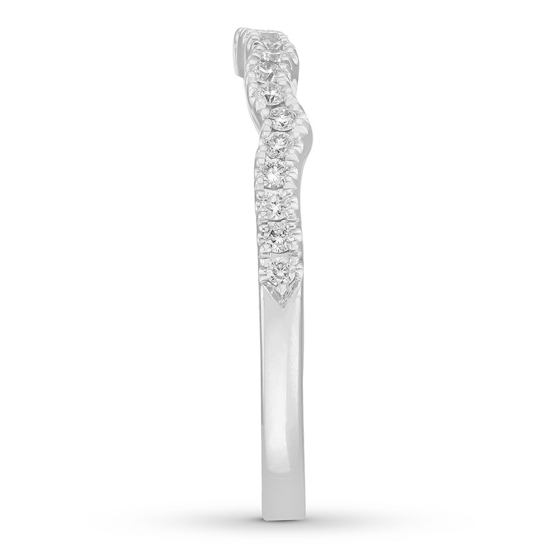 Main Image 10 of Neil Lane Wedding Band 1/4 ct tw Diamonds 14K White Gold