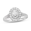 Thumbnail Image 0 of Neil Lane Diamond Engagement Ring 7/8 ct tw Oval/Round 14K White Gold