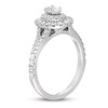 Thumbnail Image 1 of Neil Lane Diamond Engagement Ring 7/8 ct tw Oval/Round 14K White Gold