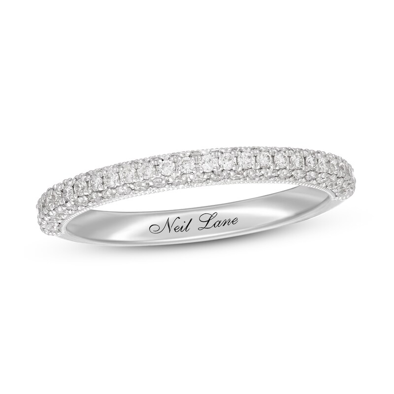 Neil Lane Diamond Wedding Band 3/8 ct tw 14K White Gold
