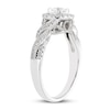 Thumbnail Image 2 of Diamond Engagement Ring 1/2 ct tw 10K White Gold