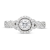 Thumbnail Image 3 of Diamond Engagement Ring 1/2 ct tw 10K White Gold