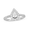 Neil Lane Diamond Engagement Ring 1 ct tw Pear/Round 14K White Gold