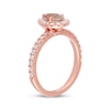 Thumbnail Image 1 of Neil Lane Diamond Engagement Ring 5/8 ct tw Pear & Round 14K Rose Gold