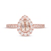 Thumbnail Image 2 of Neil Lane Diamond Engagement Ring 5/8 ct tw Pear & Round 14K Rose Gold