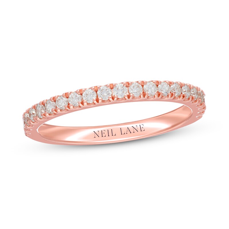 Neil Lane Diamond Wedding Band 3/8 ct tw 14K Rose Gold