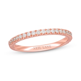 Neil Lane Diamond Wedding Band 1/4 ct tw 14K Rose Gold