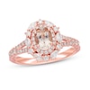 Thumbnail Image 0 of Neil Lane Morganite Engagement Ring 3/4 ct tw Diamonds 14K Rose Gold