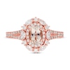 Thumbnail Image 3 of Neil Lane Morganite Engagement Ring 3/4 ct tw Diamonds 14K Rose Gold