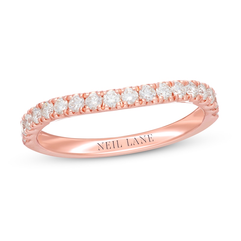 Neil Lane Diamond Wedding Band 3/8 ct tw 14K Rose Gold