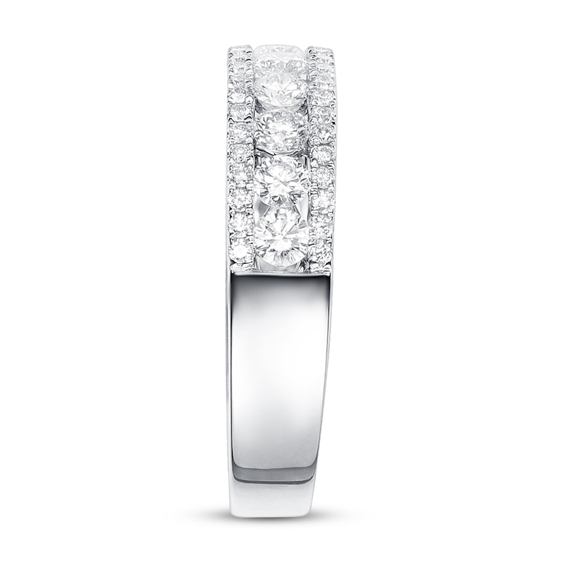 Main Image 3 of Diamond Wedding Band 3/4 ct tw 14K White Gold