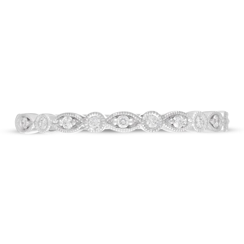 Neil Lane Diamond Wedding Band 1/8 ct tw Round-cut 14K White Gold