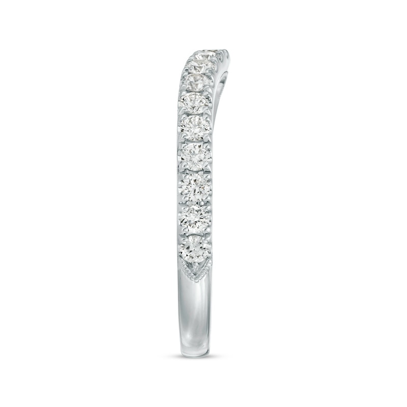 Neil Lane Diamond Wedding Band 5/8 ct tw Round-cut 14K White Gold