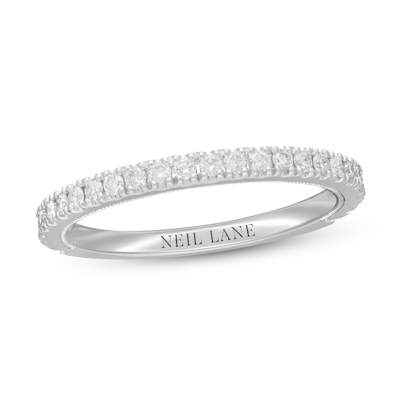 Neil Lane Diamond Wedding Band 1/3 ct tw Round-cut 14K White Gold