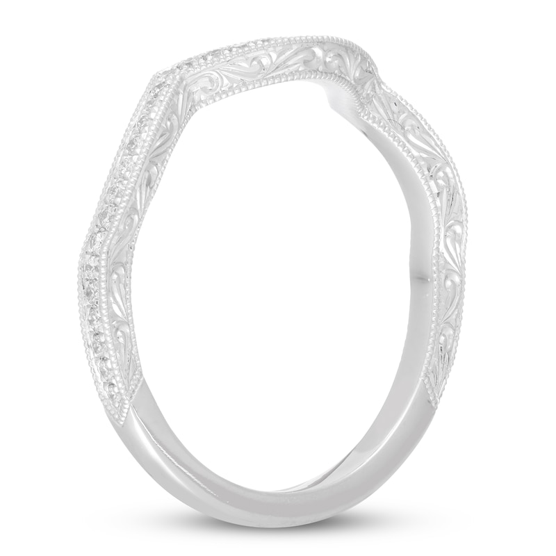 Neil Lane Diamond Wedding Band 1/6 ct tw Round-cut 14K White Gold