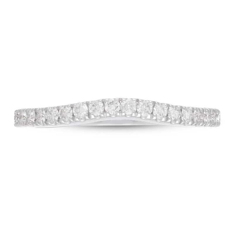 Neil Lane Diamond Wedding Band 3/8 ct tw Round-cut 14K White Gold