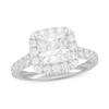 Thumbnail Image 0 of Neil Lane Diamond Engagement Ring 3 ct tw Princess/Round 14K White Gold