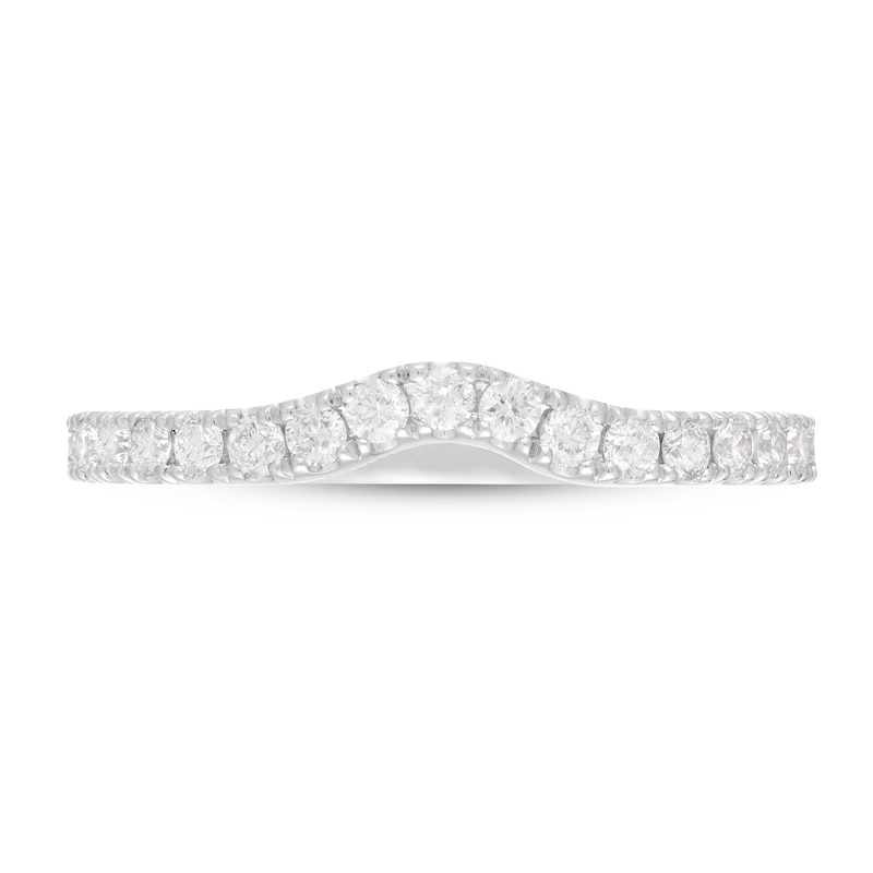 Main Image 9 of Neil Lane Diamond Wedding Band 1/2 ct tw Round-cut 14K White Gold