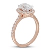 Thumbnail Image 1 of Neil Lane Diamond Engagement Ring 2-1/8 ct tw Oval/Round 14K Rose Gold