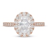 Thumbnail Image 2 of Neil Lane Diamond Engagement Ring 2-1/8 ct tw Oval/Round 14K Rose Gold