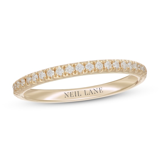 Neil Lane Diamond Wedding Band 1/5 ct tw 14K Yellow Gold