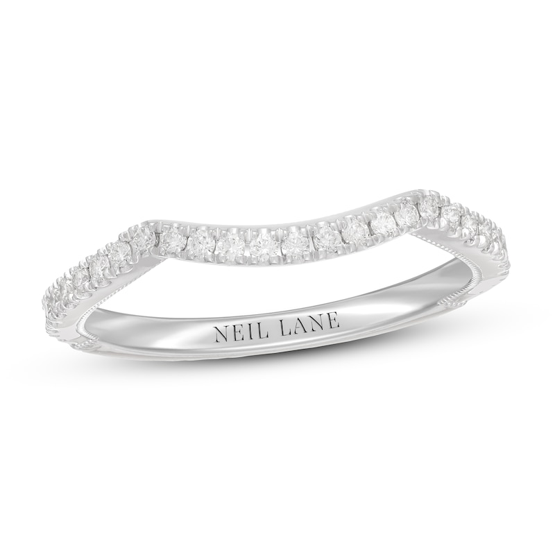 Neil Lane Diamond Wedding Band 1/4 ct tw Round-cut 14K White Gold