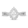 Thumbnail Image 6 of Neil Lane Diamond Engagement Ring 1-1/4 ct tw Pear/Round 14K White Gold
