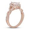 Thumbnail Image 2 of Neil Lane Diamond Engagement Ring 2-1/8 ct tw Pear/Round 14K Rose Gold