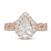 Thumbnail Image 3 of Neil Lane Diamond Engagement Ring 2-1/8 ct tw Pear/Round 14K Rose Gold