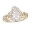 Thumbnail Image 0 of Neil Lane Diamond Engagement Ring 2-1/8 ct tw Pear/Round 14K Yellow Gold