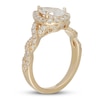 Thumbnail Image 5 of Neil Lane Diamond Engagement Ring 2-1/8 ct tw Pear/Round 14K Yellow Gold