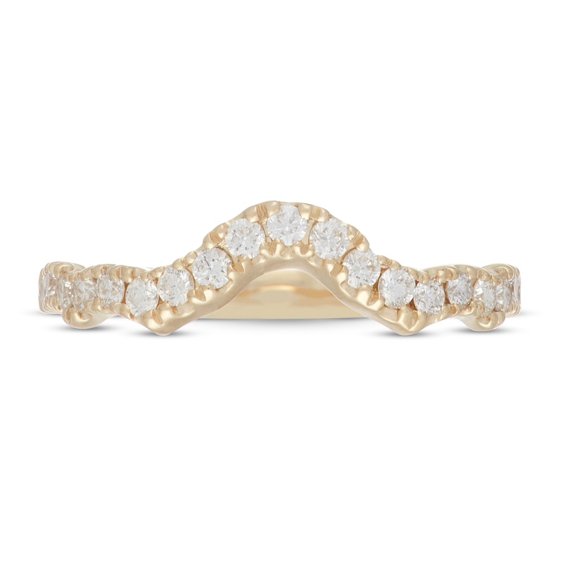 Main Image 9 of Neil Lane Round-Cut Diamond Wedding Band 1/3 ct tw 14K Yellow Gold