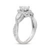 Thumbnail Image 1 of Neil Lane Diamond Engagement Ring 1-1/4 ct tw Pear/Round 14K White Gold