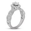 Thumbnail Image 1 of Neil Lane Diamond Engagement Ring 1-3/8 ct tw Oval/Round 14K White Gold