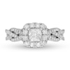 Thumbnail Image 2 of Neil Lane Diamond Engagement Ring 1-1/4 ct tw Princess/Round 14K White Gold