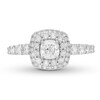 Thumbnail Image 3 of Neil Lane Diamond Engagement Ring 1-1/2 ct tw Cushion/Round 14K White Gold